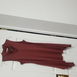 Bailey Blue Sleeveless Asymmetric High Low Dress